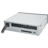 SYBA Multimedia Drive Bay Adapter - USB 3.0 Host Interface - 1 x 5.25" Bay - 1 x 2.5" Bay SY-MRA55005