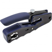 Tripp Lite T100-PT1 Crimping Tool - Black, Blue - Non-slip Handle, Secure Grip, Heavy Duty T100-PT1