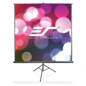 Elite Screens TRIPOD B - 113-INCH, 1:1, Lightweight Pull Up Foldable Stand, Manual, Movie Home Theater Projector Screen, 4K / 8K Ultra HDR 3D Ready, 2-YEAR WARRANTY, T113SB" T113SB