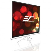 Elite Screens Tripod Series - 120-INCH 4:3, Portable Pull Up Home Movie/ Theater/ Office Projector Screen, 8K / ULTRA HD, 2-YEAR WARRANTY, T120NWV1" - GREENGUARD Compliance T120NWV1