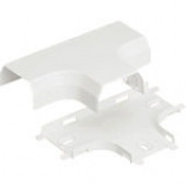 Panduit T45TIW Cable Raceway Tee Fitting - Off White - 1 Pack - RoHS, TAA Compliance T45TIW