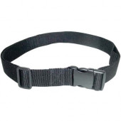 Distinow Agora Edge 30"- 58" Adjustable Polypropelyne Waist Belt with Slide - 1.5" wide - 1 - 1.5" Height x 1.5" Width x 6" Length - Black - Polypropylene Webbing T5764DW
