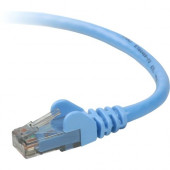 Belkin Cat.6 UTP Patch Cable - RJ-45 Male Network - RJ-45 Male Network - 50ft - Blue - TAA Compliance TAA980-50-BLU-S