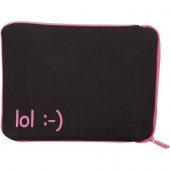 Urban Factory Carrying Case (Sleeve) for 10" Tablet PC - Fuchsia - LOL (laugh out loud) Emotion TAB01UF