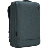Targus Cypress TBB58702GL Carrying Case (Backpack) for 15.6" Notebook - Gray - Mesh Back Panel, Fabric - Shoulder Strap, Handle, Trolley Strap - 17.5" Height x 4.1" Width x 12.6" Depth TBB58702GL