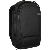 Targus Work+ TBB610GL Carrying Case (Backpack) for 15" to 16" Notebook - Black - Water Resistant - Shoulder Strap, Handle, Trolley Strap - 19.7" Height x 11.4" Width x 7.5" Depth - 6.60 gal Volume Capacity TBB610GL