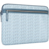 Targus Arts Edition TBS93902GL Carrying Case (Sleeve) for 13" to 14" Notebook - Blue - TAA Compliant - Scuff Resistant, Scratch Resistant, Fade Resistant, Stain Resistant, Water Resistant - Foam Interior - Herringbone design - 10.6" Height 
