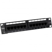 Trendnet 12-Port Cat. 5e Unshielded Patch Panel - 12 x RJ-45 TC-P12C5E
