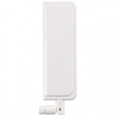 Taoglas Apex White Hinged TG.30 Ultra-Wideband 4G LTE Antenna - 698 MHz, 1.71 GHz to 960 MHz, 1.58 GHz, 2.70 GHz - 3 dBi - Cellular Network, Outdoor, Wireless Data Network - White - Omni-directional - SMA Connector TG.30.8113W