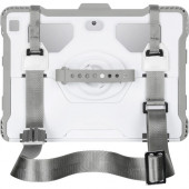 Targus THZ893GLZ Carrying Case Dell Notebook - White, Gray - Drop Resistant, Dust Resistant, Liquid Resistant - Silicone Strap - Shoulder Strap, Hand Strap - 9.2" Height x 12.3" Width x 1.3" Depth THZ893GLZ