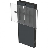 Video Furniture International VFI TP4000WM-S Wall Mount for Display Screen - 70" Screen Support - 280 lb Load Capacity - Metal - Black, Shark Gray TP4000WM-S