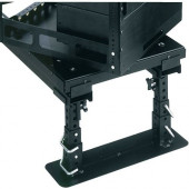 Middle Atlantic Products AXS Service Stand, 16-40"H - Black Powder Coat - Steel TS1640