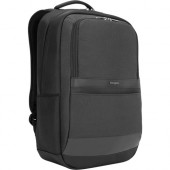 Targus CitySmart TSB893 Carrying Case (Backpack) for 12" to 16" Notebook - Gray - Weather Resistant - Mesh Pocket - Shoulder Strap, Trolley Strap, Handle - 18.4" Height x 12" Width x 6" Depth TSB893