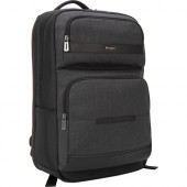 Targus City Smart TSB894 Carrying Case (Backpack) for 16" Notebook - Gray - Checkpoint Friendly - Shoulder Strap - 18.3" Height x 11.8" Width x 6" Depth TSB894