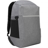 Targus CityLite TSB938GL Carrying Case (Backpack) for 15.6" Notebook - Gray - Bump Resistant, Scratch Resistant - 300D Polyester - Shoulder Strap - 18.1" Height x 13.5" Width x 8.1" Depth TSB938GL