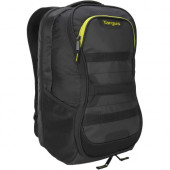 Targus Work + Play TSB944US Carrying Case (Backpack) for 16" Notebook - Black, Green - Shoulder Strap, Handle - 19.3" Height x 12.2" Width x 9.4" Depth TSB944US