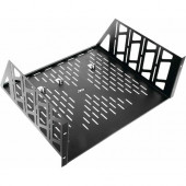 Middle Atlantic Products U2V Vented Universal Rack Shelf - 50 lb x Maximum Weight Capacity U2V