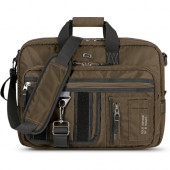 Solo Black Ops Carrying Case (Backpack/Briefcase) for 15.6" Notebook - Bronze - Bump Resistant Interior, Scratch Resistant Interior - Nylon Body - Shoulder Strap - 13.6" Height x 17.3" Width x 3.4" Depth - 1 Each UBN350-3