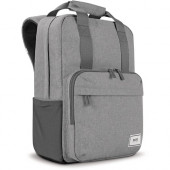 Solo Re:claim Carrying Case (Backpack) for 15.6" Notebook - Gray - Bump Resistant, Damage Resistant - Mesh Pocket - Shoulder Strap, Luggage Strap, Handle - 16.5" Height x 12.3" Width x 6.8" Depth UBN760-10