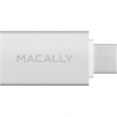 Mace Group Macally USB-C to USB-A Adapter (2-Pack) - 2 Pack - 1 x Type C Male USB - 1 x Type A Female USB - White UCUAF2