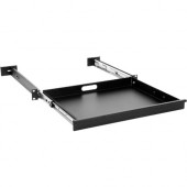 Middle Atlantic Products UD1 Rack Drawer - 19" 1U Wide - Black - 50 lb x Maximum Weight Capacity UD1