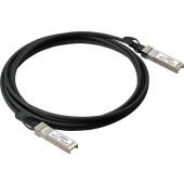 Axiom Twinaxial Network Cable - 16.40 ft Twinaxial Network Cable for Network Device, Router, Switch - First End: 1 x SFP+ Network - Second End: 1 x SFP+ Network - 10 Gbit/s - Black UDC-5-AX