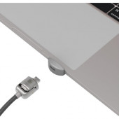 Compulocks Brands Inc. MacLocks Universal Ledge Security Lock Adapter For Macbook Pro - Trackpad Mount for PC, Notebook, MacBook Pro, Security Case UNVMBPRLDG01CL