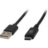Comprehensive USB 2.0 C Male to A Male Cable 6ft. - USB for Printer, Keyboard, Scanner - 6 ft - 1 x Type C Male - 1 x Type A - Black USB2-CA-6ST