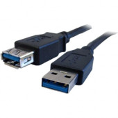 Comprehensive USB 3.0 A Male To A Female Cable 10ft - USB for Keyboard, Scanner, Printer - Extension Cable - 10 ft - 1 x Type A Male USB - 1 x Type A Female USB - Shielding - Black - RoHS Compliance USB3-AA-MF-10ST