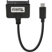 Plugable USB 3.1 Gen 2 USB-C to SATA Adapter Cable - 9" SATA/USB Data Transfer Cable - First End: 1 x Type C Male USB - Second End: 1 x SATA - 1.25 GB/s - Shielding - 1 Pack USBC-SATA24