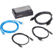 Black Box Docking Station - for Notebook/Desktop PC/Smartphone/Monitor/Keyboard/Mouse - 100 W - USB Type C - 5 x USB Ports - 3 x USB 3.0 - Network (RJ-45) - HDMI - Wired USBC2000-HDMI-KIT