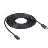Black Box USB 3.1 Cable - Type C Male to USB 2.0 Micro, 2-m (6.5-ft.) - 6.56 ft Micro-USB/USB-C Data Transfer Cable for Notebook, Phone, Tablet, Printer, Hard Drive, Digital Camera, Smartphone, Camera - First End: 1 x 5-pin Type B Male Micro USB - Second 