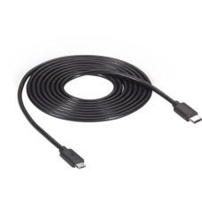 Black Box USB 3.1 Cable - Type C Male to USB 2.0 Micro, 2-m (6.5-ft.) - 6.56 ft Micro-USB/USB-C Data Transfer Cable for Notebook, Phone, Tablet, Printer, Hard Drive, Digital Camera, Smartphone, Camera - First End: 1 x 5-pin Type B Male Micro USB - Second 