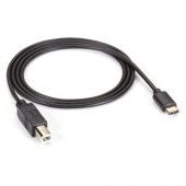 Black Box USB 3.1 Cable - Type C Male to USB 2.0 Type B Male, 1-m (3.2-ft.) - 3.28 ft USB-C/USB-B Data Transfer Cable for Printer, Computer, Scanner, Notebook, Hub, External Hard Drive - First End: 1 x Type C Male USB - Second End: 1 x Type B Male USB - 4