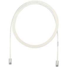 Panduit Cat.5e U/UTP Patch Network Cable - 12 ft Category 5e Network Cable for Network Device - First End: 1 x RJ-45 Male Network - Second End: 1 x RJ-45 Male Network - Patch Cable - 28 AWG - Off White - 1 UTP28CH12