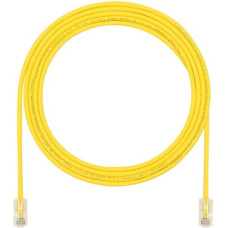 Panduit Cat.5e U/UTP Patch Network Cable - 12 ft Category 5e Network Cable for Network Device - First End: 1 x RJ-45 Male Network - Second End: 1 x RJ-45 Male Network - Patch Cable - 28 AWG - Yellow - 1 UTP28CH12YL