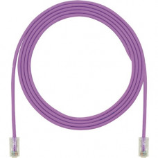 Panduit Cat.5e UTP Network Patch Cable - 16 ft Category 5e Network Cable for Network Device - First End: 1 x RJ-45 Male Network - Second End: 1 x RJ-45 Male Network - Patch Cable - 28 AWG - Violet UTP28CH16VL