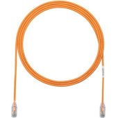 Panduit Cat.6 U/UTP Patch Network Cable - 5 ft Category 6 Network Cable for Network Device - First End: 1 x RJ-45 Male Network - Second End: 1 x RJ-45 Male Network - Patch Cable - 28 AWG - Clear, Orange - 25 UTP28SP5OR-Q