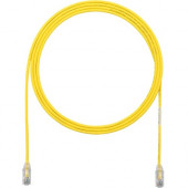 Panduit Cat.6 U/UTP Patch Network Cable - 7.87" Category 6 Network Cable for Network Device - First End: 1 x RJ-45 Male Network - Second End: 1 x RJ-45 Male Network - Patch Cable - 28 AWG - Clear, Yellow - 48 - TAA Compliance UTP28SP8INYL-48