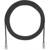 Panduit Cat.6a F/UTP Patch Network Cable - 105 ft Category 6a Network Cable for Network Device - First End: 1 x RJ-45 Male Network - Second End: 1 x RJ-45 Male Network - Patch Cable - 28 AWG - Clear, Black - 1 - TAA Compliance UTP28X105BL
