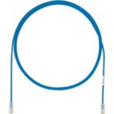 Panduit Cat.6a F/UTP Patch Network Cable - Category 6a for Network Device - Patch Cable - 37.07 ft - 1 Pack - 1 x RJ-45 Male Network - 1 x RJ-45 Male Network - Clear, Blue UTP28X37BU