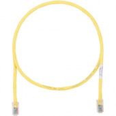Panduit Cat.5e UTP Patch Network Cable - 15 ft Category 5e Network Cable for Network Device - First End: 1 x RJ-45 Male Network - Second End: 1 x RJ-45 Male Network - Patch Cable - Yellow - 1 Pack - TAA Compliance UTPCH15YLY