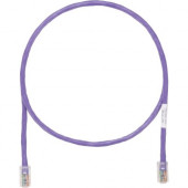 Panduit Cat.5e UTP Patch Network Cable - 3 ft Category 5e Network Cable for Network Device - First End: 1 x RJ-45 Male Network - Second End: 1 x RJ-45 Male Network - Patch Cable - Violet - 1 Pack - TAA Compliance UTPCH3VLY