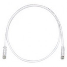 PANDUIT Cat.6 UTP Patch Cord - RJ-45 Male Network - RJ-45 Male Network - 10ft - Off-white, Clear - TAA Compliance UTPSP10Y