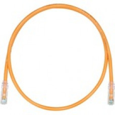 Panduit Cat.6 UTP Network Patch Cable - 28 ft Category 6 Network Cable for Network Device - First End: 1 x RJ-45 Male Network - Second End: 1 x RJ-45 Male Network - Patch Cable - Orange - TAA Compliance UTPSP28ORY