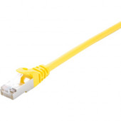 V7 CAT5e Ethernet Shielded STP 05M Yellow - 16.40 ft Category 5e Network Cable for Modem, Router, Hub, Patch Panel, Wallplate, PC, Network Card, Network Device - First End: 1 x RJ-45 Male Network - Second End: 1 x RJ-45 Male Network - Patch Cable - Shield