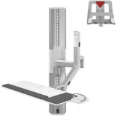 Humanscale V/Flex Wall Mount for CPU, Cradle, Monitor - 6 lb Load Capacity VF36-SAXX-12004