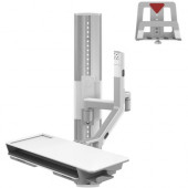 Humanscale V/Flex Wall Mount for CPU, Cradle, Monitor - 6 lb Load Capacity VF36-SAXX-22004