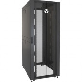 Vertiv VR Rack - 42U Server Rack Enclosure| 800x1200mm| 19-inch Cabinet (VR3350) - 2000x800x1200mm (HxWxD)| 77% perforated doors| Sides| Casters VR3350