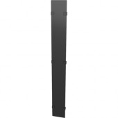 Vertiv VR 42U x 800mm Wide Single Perforated Door Black - Metal - Black - 42U Rack Height - 1 Pack - 31.5" Width VRA6002